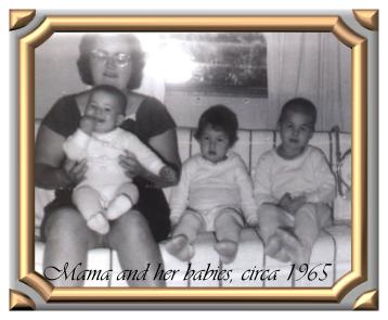Mama, Kevin, Laura, Jerry 1965